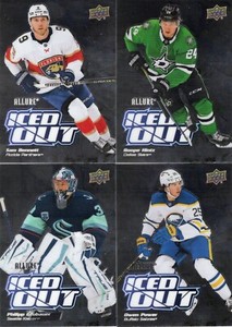 2022-23 UPPER DECK UD ALLURE HOCKEY ICED OUT CARDS (#IO-5 to IO-25) ***YOU PICK