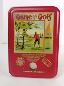 Juego de golf vintage serie de juegos en almacenamiento de metal lata hecha en EE. UU. - Imagen 1 de 6