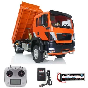 LESU 4*4 1/14 Metal Chassis RC Dumper Truck for TGS RTR Tipper Car DIY Models - Picture 1 of 20