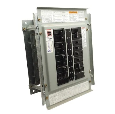 Cutler Hammer PRL-1A Panelboard w/ Breakers, 100A, 208/120Y VAC, 18 Terminals - Image 1 of 4