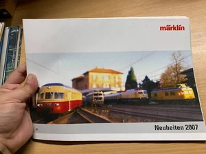 MÄRKLIN NEUHEITEN FÜR 2007 DEUTSCHE MODELLEISENBAHN KATALOG PB BUCH (P4) - Bild 1 von 10