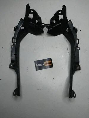 2018 17-20 YAMAHA YZF R6 OEM CARENAGEM LATERAL DE NARIZ CAPUZ PLÁSTICO - Imagem 1 de 4