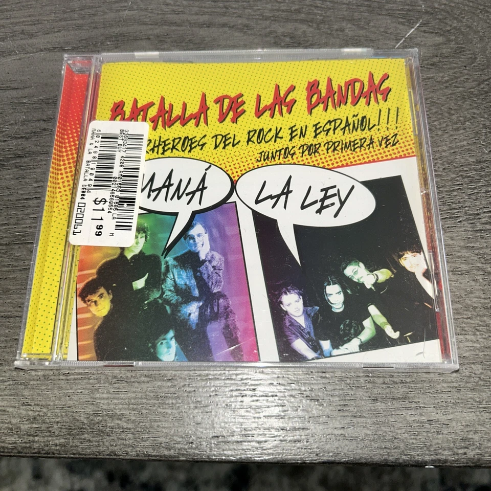 MANA vs LA LEY - BATALLA DE LAS BANDAS (2004 BRAND NEW CD)^^A15 - Image 1 of 1