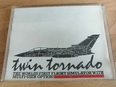 Commodore 64 Game (Tape) - Twin Tornado - 1987 - Working! Very Rare! - Image 1 of 4