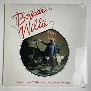 BOXCAR WILLIE - Sings Hank Williams and Jimmie Rodgers (LP, 1979) Sealed - Picture 1 of 3