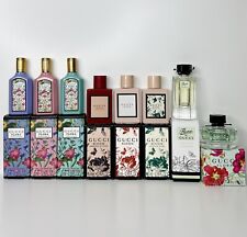 Gucci Bloom & Flora Perfume Collection Mini Size 5ml / 0.16 FL . Oz 8pc Set