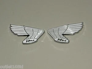 NOS Genuine OEM HONDA CB100 CL100 CB175 CL175 CB350 Fuel Gas Tank Emblem Badge - Picture 1 of 10