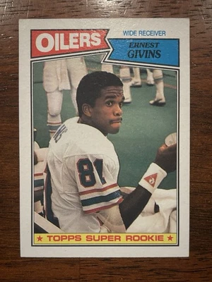 1987 Topps - Ernest Givins #310 (RC) - FREE SHIPPING - Image 1 of 2