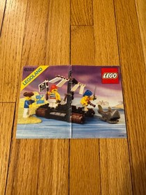 Lego Pirates Castaway's Raft (6257) Instruction Booklet Only