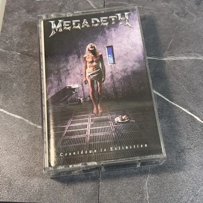 Megadeth Countdown to Extinction (Cassette Tape, 1992) Capitol Records Vintage - Image 1 of 4