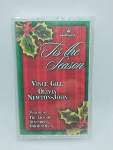 Tis the Season Cassette Tape by Vince Gill & Olivia Newton John Hallmark Sealed - Picture 1 of 3