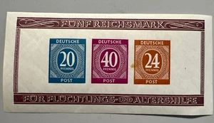 Alliierte Besatzung Block 12 B Mi 60,- - Bild 1 von 2