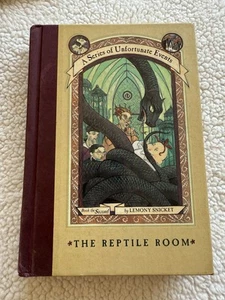 A Series of Unfortunate Events #2: The Reptile Room Hardback FIRST EDITION - Picture 1 of 21