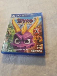 Spyro Reignited Trilogy PS4 Playstation 4 Includes 3 Games - Picture 1 of 3