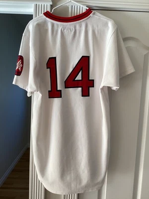 Jim Rice Mitchell & Ness 1975 Boston Red Sox Jersey Size 44 - Image 1 of 4