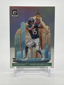 2024 Panini Donruss Downtown! Rome Odunze #15 (RC) CASE HIT Chicago Bears - Picture 1 of 2