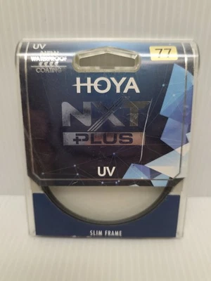 Hoya NXT Plus 77mm UV Filter - Schott B270 Glass Slim Frame - NEW Sealed - Image 1 of 4