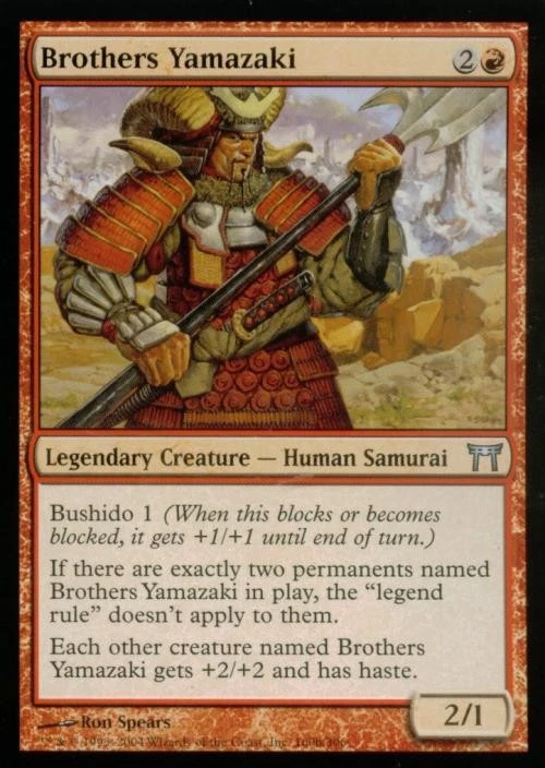 Brothers Yamazaki (B) - Light Play MTG Champions of Kamigawa - Image 1 of 1