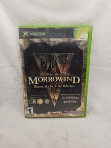 Elder Scrolls III: Morrowind -- Game of the Year Edition (Microsoft Xbox, 2003) - Picture 1 of 7