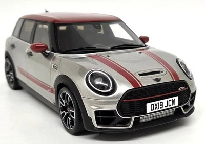 Otto 1/18 Mini Cooper S Clubman F54 JCW Melting Silver '21 Resin Scale Model Car - Image 1 of 4