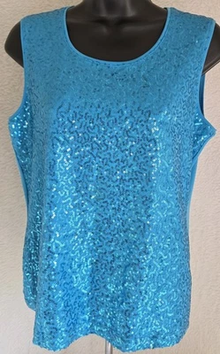 Camisa Top Blusa Laura Ashley Mujer Talla PS Pequeña Pequeña Sin Mangas Cuello Redondo Foto 1 de 4