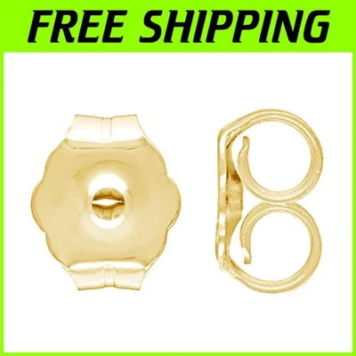Nickel-Free 4K Gold Earring Back Replacements - Image 1 of 4