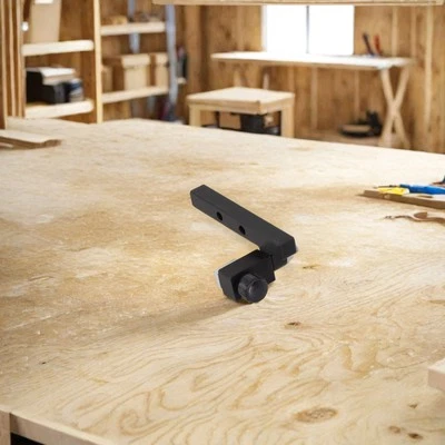 Reliable Miter Gauge with Track Stop Backer for Accurate Woodworking Projects - Image 1 of 4