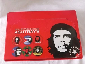 CHE GUEVARA Collectors Edition Ashtrays Box of 6 - Picture 1 of 6