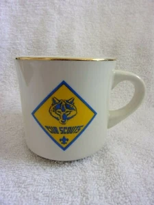 Vintage 1970s Boy Scouts Cub Scout Coffee Mug Never Used - Picture 1 of 6
