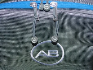 ADVANCED BIOTIC BACKPACK NWOT & 1 DEFECT IN SILVERISH GRAY WITH COBALT BLUE TRIM - Picture 1 of 19