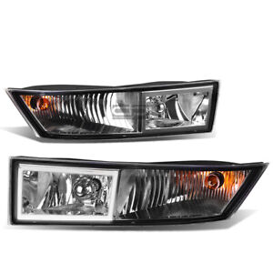 Fit 07-14 Escalade Suv Clear Lens Oe Fitment Pair Fog Light/Lamp