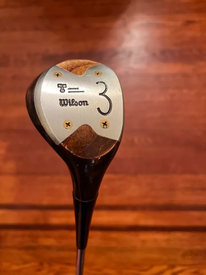 Cabeza de madera de calle Wilson Beth Daniel #3driver de colección, eje de acero para diestros Foto 1 de 4