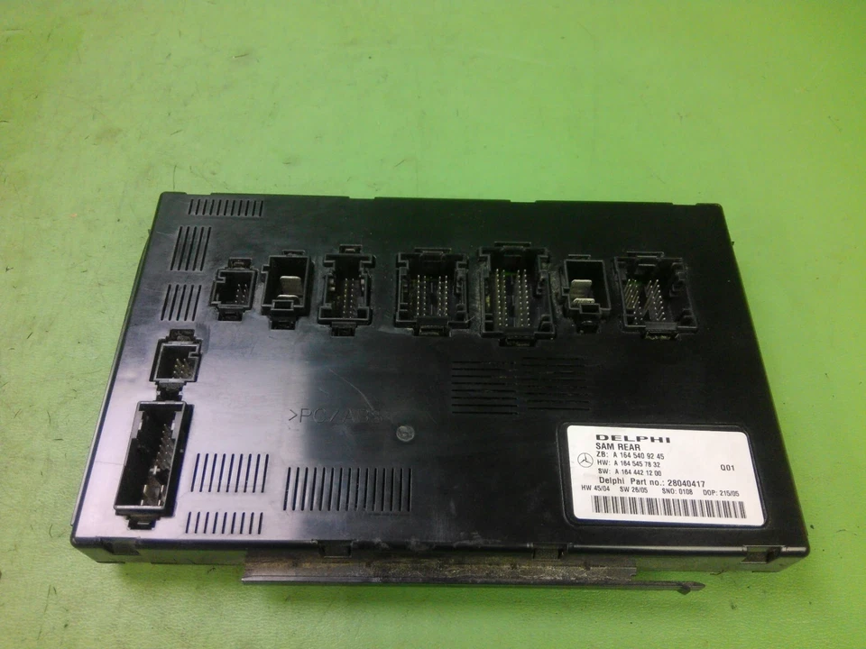 2006 MERCEDES BENZ R500 REAR SAM FUSE BOX RELAY CONTROL MODULE 1645409245 OEM ds Foto 1 de 4