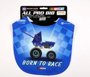 McArthur Wincraft NASCAR #88 Racing BORN TO RACE ALL PRO BABY BIB - Picture 1 of 4
