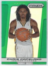 2013-14 Panini Prizm CHRIS COPELAND GREEN REFRACTOR Indiana Pacers #175