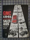 1961 GMC Parts and Service Sales Aids Kit Brochure Folder