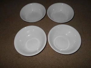 Corelle Winter Frost White Salad or Cereal Bowls 6 1/8" Set of 4 - Picture 1 of 3