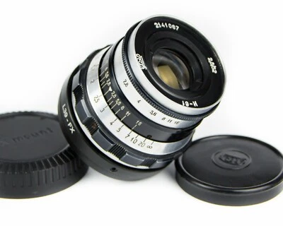 INDUSTAR-61 Soviet lens  2.8 / 53 mm copy Leica Mount Fujifilm FX - Image 1 of 4