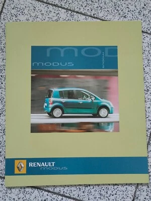 Depliant  Brochure  RENAULT MODUS  anno 2005 - Immagine 1 di 4