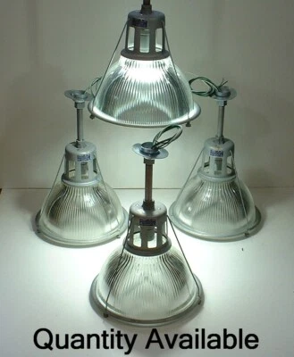 1 Holophane 14" 20 AVAILABLE  685 Industrial Warehouse Light Glass Shade VTG - Image 1 of 4