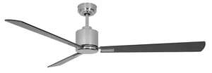 Ventilatore da soffitto silenzioso VAM DC FACTORY 90 cm NICHEL + telecomando 6 livelli - Foto 1 di 4