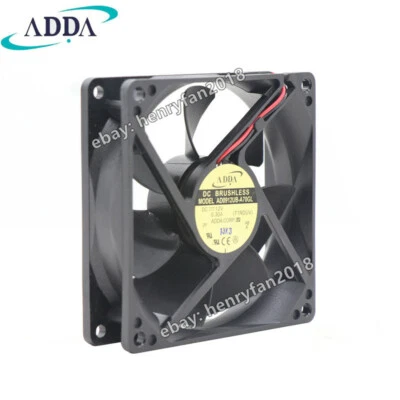 ADDA AD0912UB-A70GL Axial Fan DC12V 0.3A 92*92*25MM 2wire 56CFM Case Cooling Fan - Image 1 of 4
