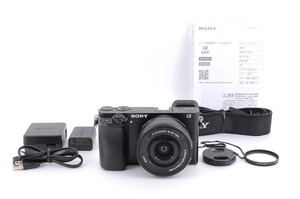 Sony Alpha A6000 (Kit with 16-50mm Zoom) [Near Mint] from Japan #C0354
