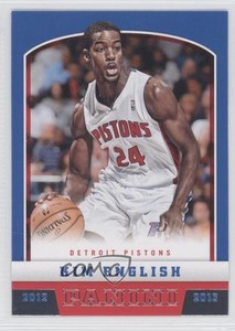 2012-13 Panini Kim English #286 Rookie RC