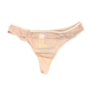 Adore Me Fallon Thong Panty in Beige, Size M - Picture 1 of 3