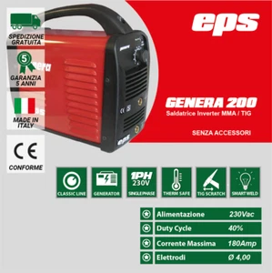 Saldatrice inverter Genera 200 EPS - Foto 1 di 1