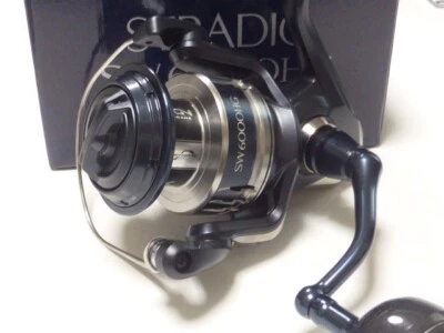 SHIMANO 20 Reel 20 Stradic SW 6000HG  Spinning Reel New in Box - Image 1 of 4