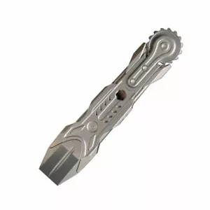 Titanium Alloy Multi Tools Pry Bar Crowbar EDC Push Cards Spinning Top Toy Gyro - Picture 1 of 12