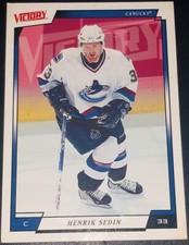 2006-07 Upper Deck Victory Henrik Sedin #190 Vancouver Canucks