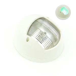 Green Starboard LED Navigation Light DomeNav Range boats up to 20m By MiDMarine - Picture 1 of 3